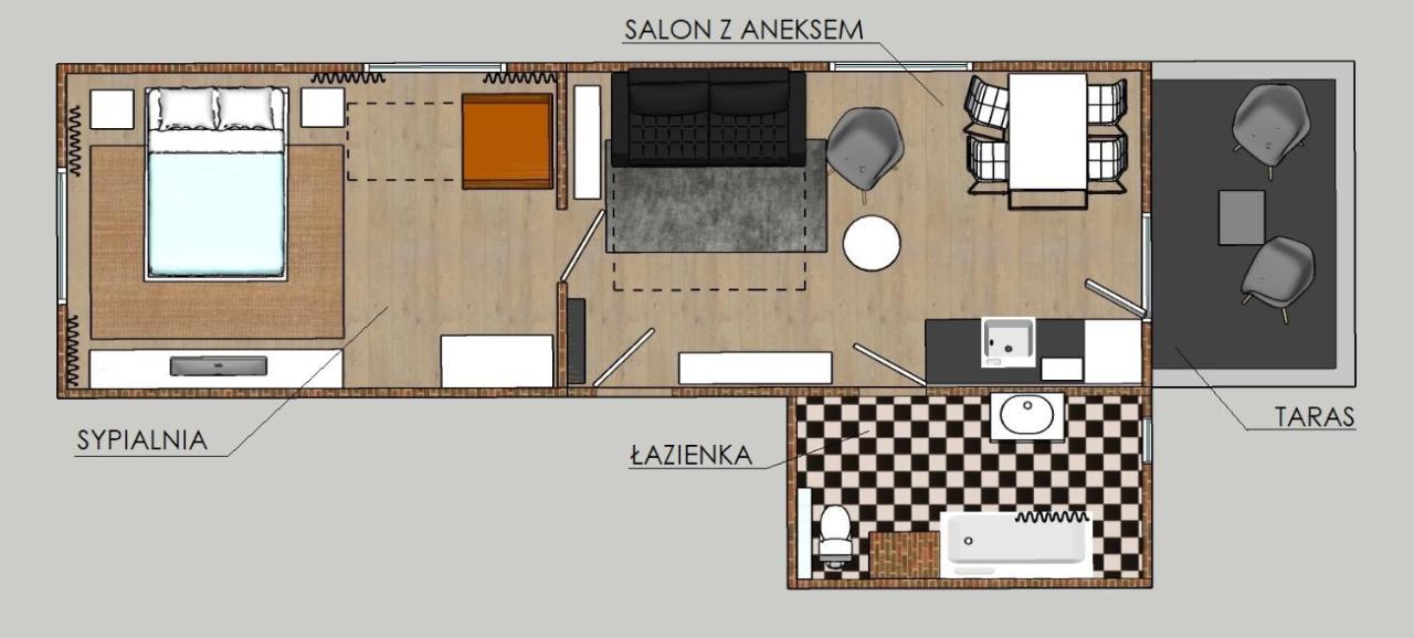 Apartament W Sasiedztwie Lasu 1800M Od Morza Сопот Экстерьер фото